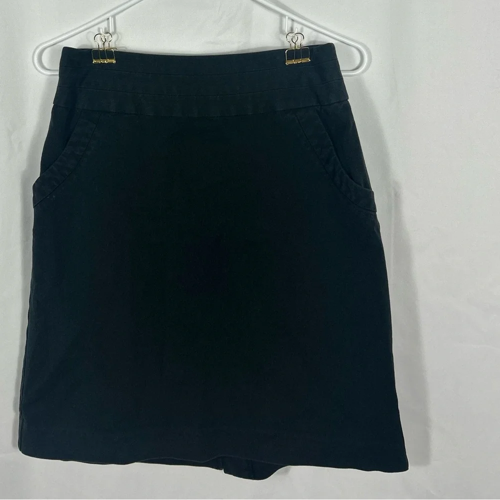 Banana Republic black miniskirt pockets 6 - Picture 8 of 8